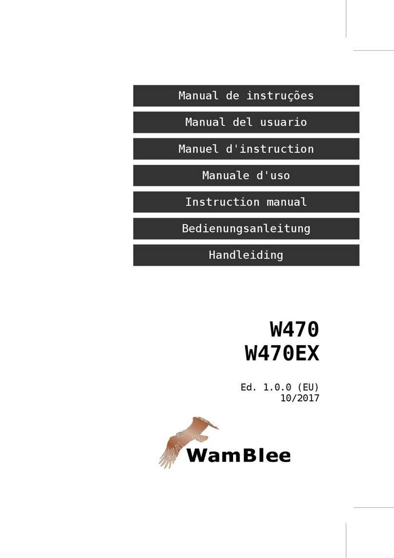 WamBlee W470 instruction manual