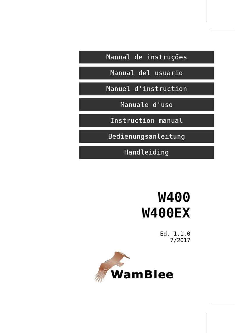 WamBlee W400 instruction manual
