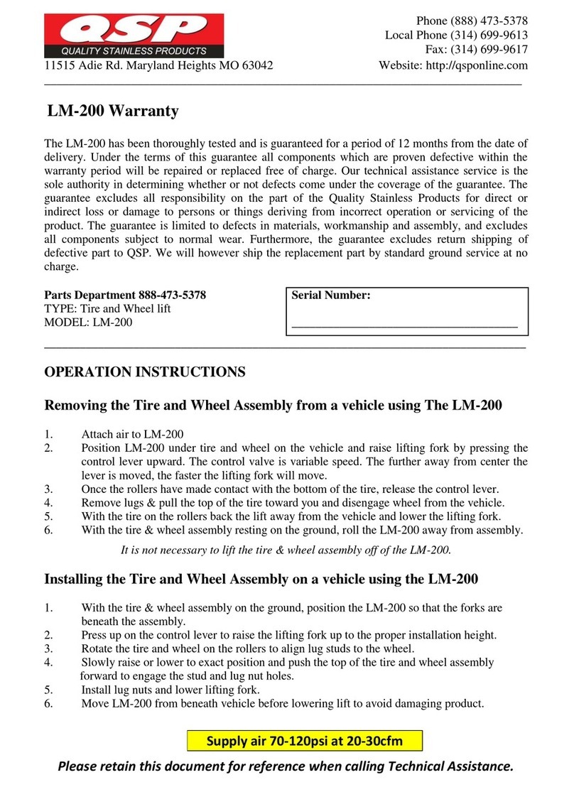 QSP LM-200 manual