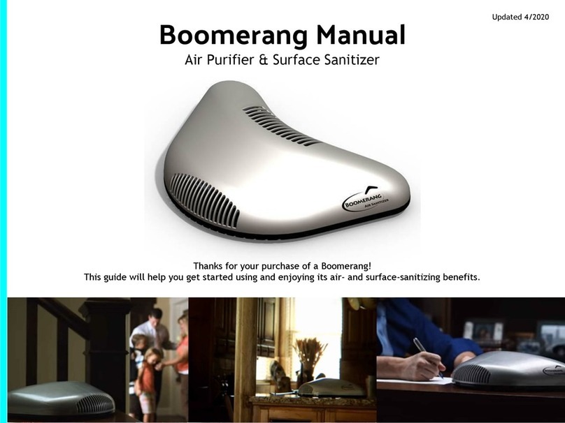 Hypoallergenic AIR Boomerang manual