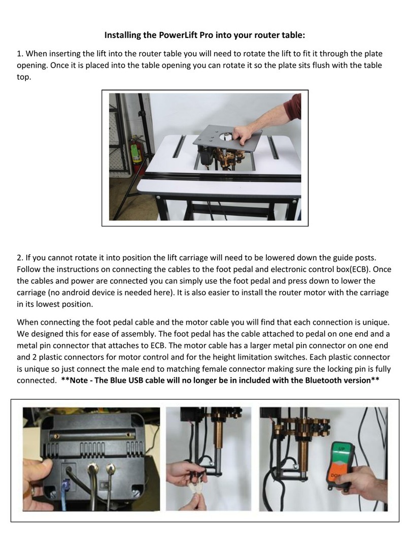 MLCS PowerLift Pro Installing manual