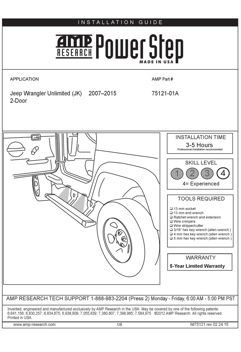 AMP Research Power Step installation guide AMP Research Power Step installation guide