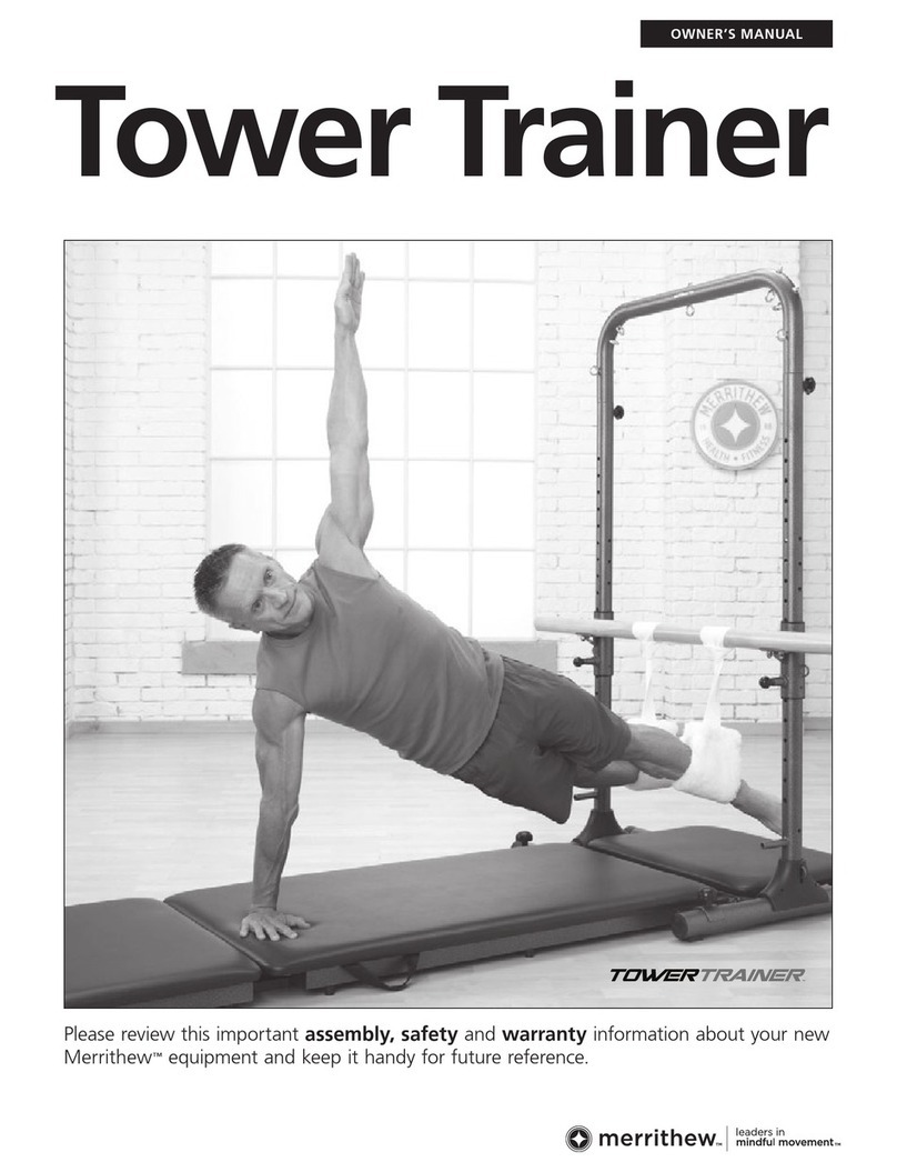 Merrithew Tower Trainer owner's manual