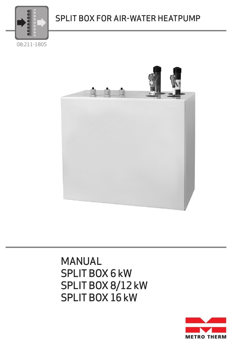 Metro Therm SPLIT BOX 6 kW manual