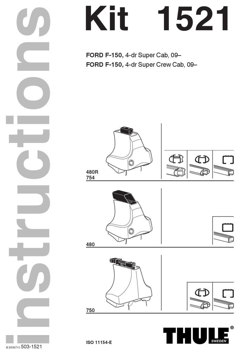 Thule 1521 instructions