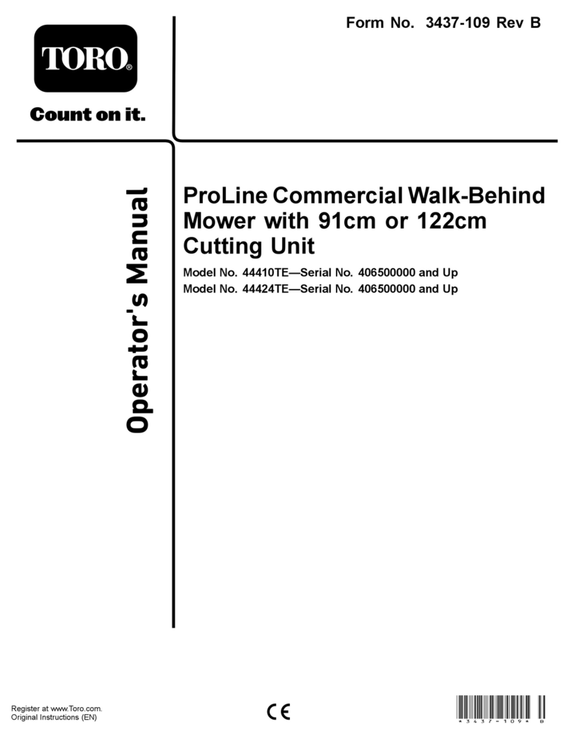 Toro ProLine 44410TE User manual