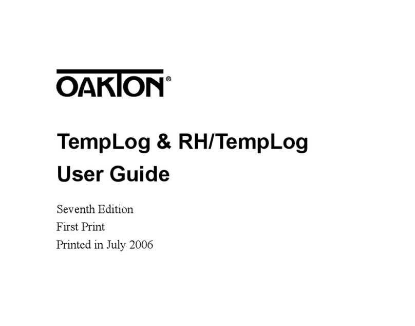 Oakton TempLog user guide