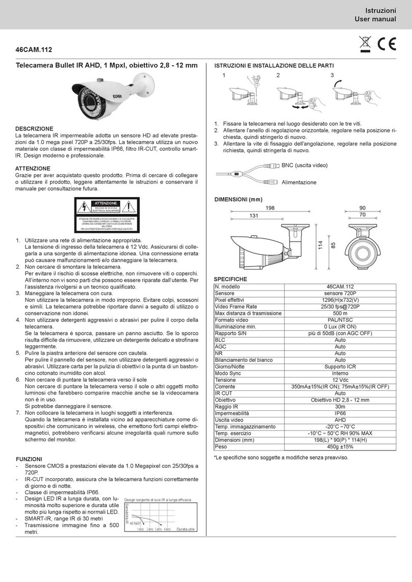 Elvox 46CAM.112 user manual