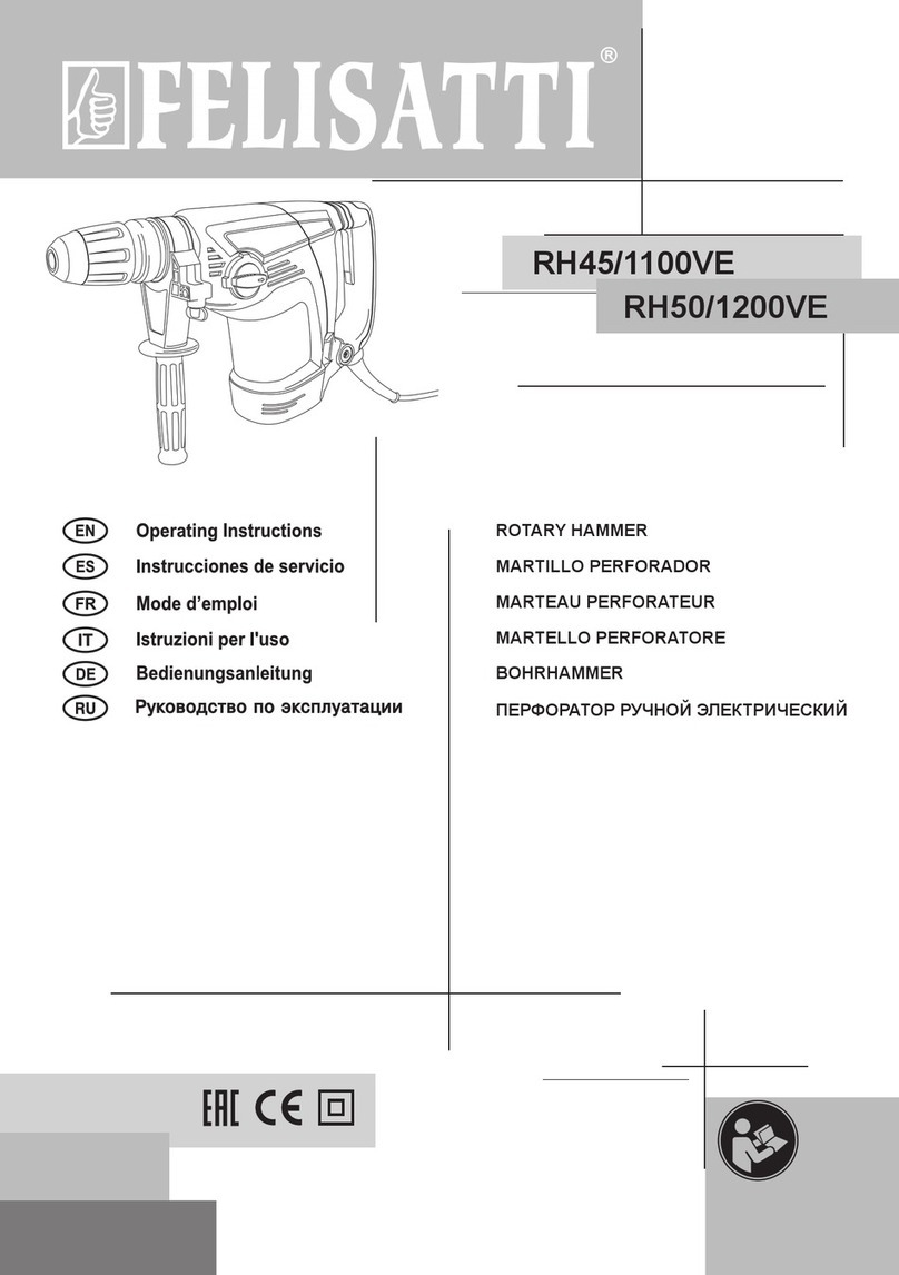 Felisatti RH45/1100VE operating instructions