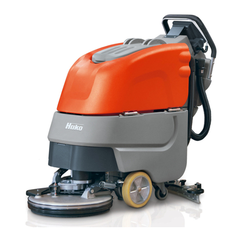 HAKO Scrubmaster B30 CL quick start guide