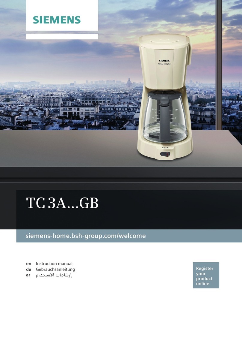 Siemens TC3A GB Series User manual