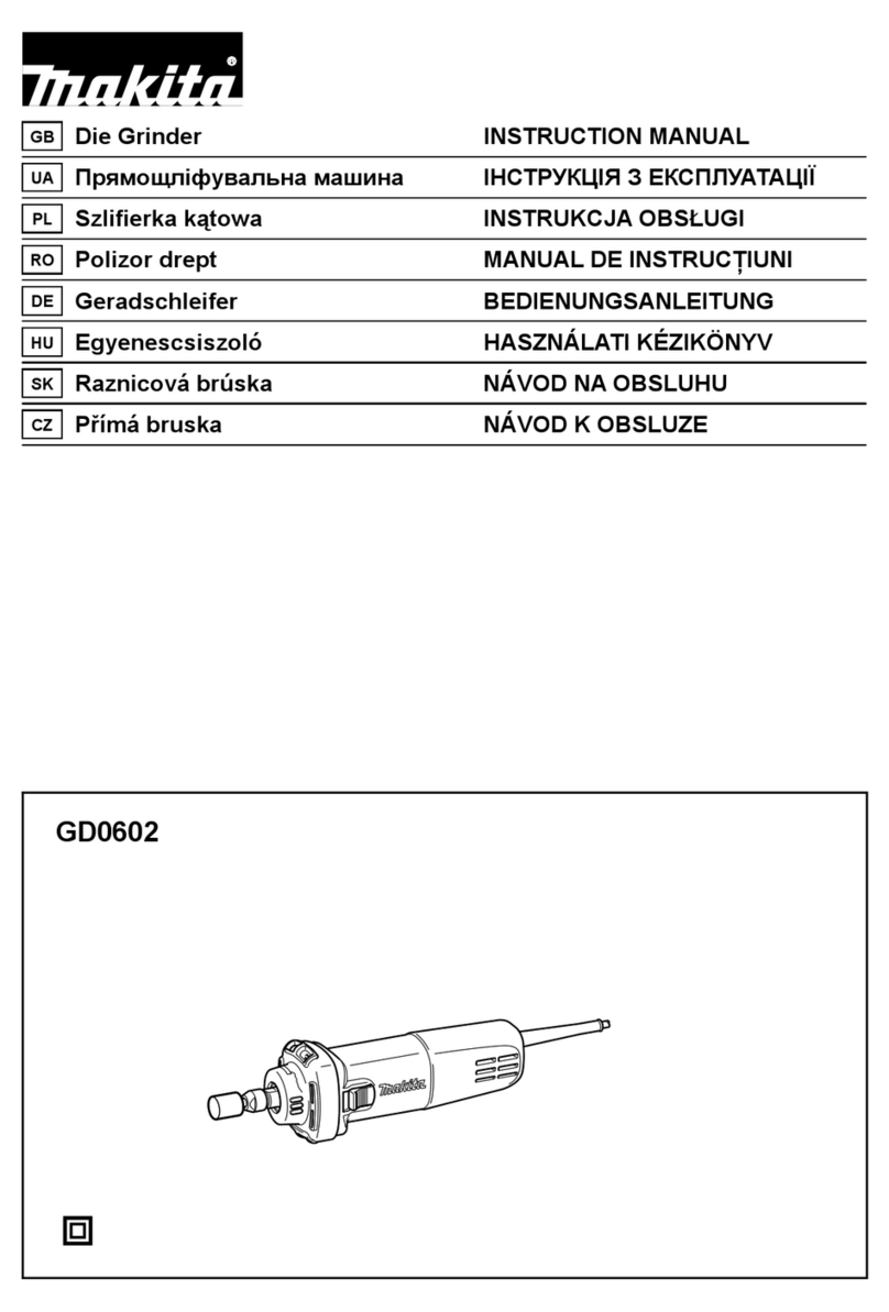 Makita GD0602 User manual
