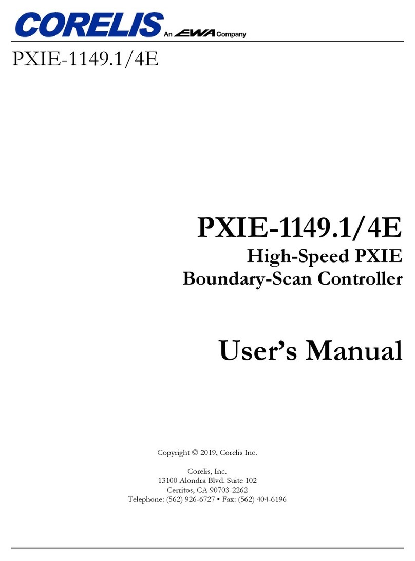 EWA CORELIS PXIE-1149.1/4E user manual