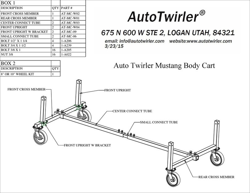 AutoTwirler Mustang quick start guide