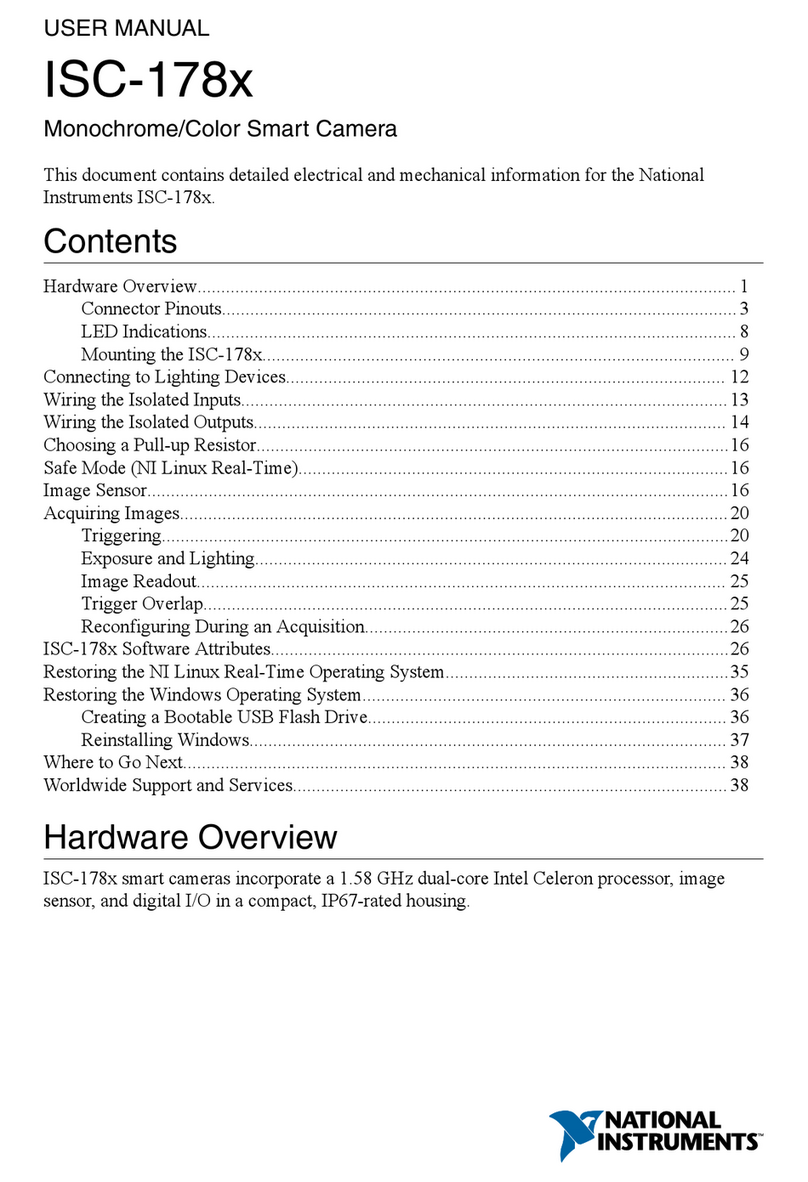 NI ISC-178 Series User manual