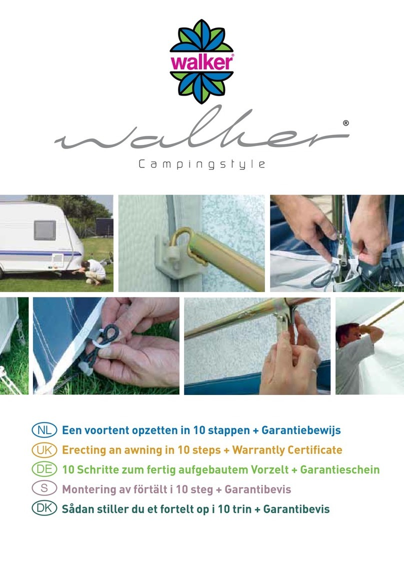 Walker Campingstyle installation instructions