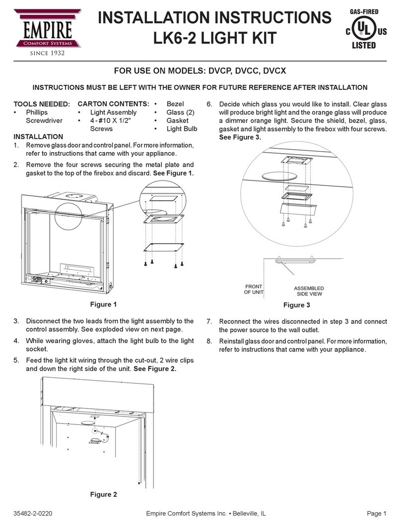 Empire Comfort Systems LK6-2 installation instructions Empire Comfort Systems LK6-2 installation instructions