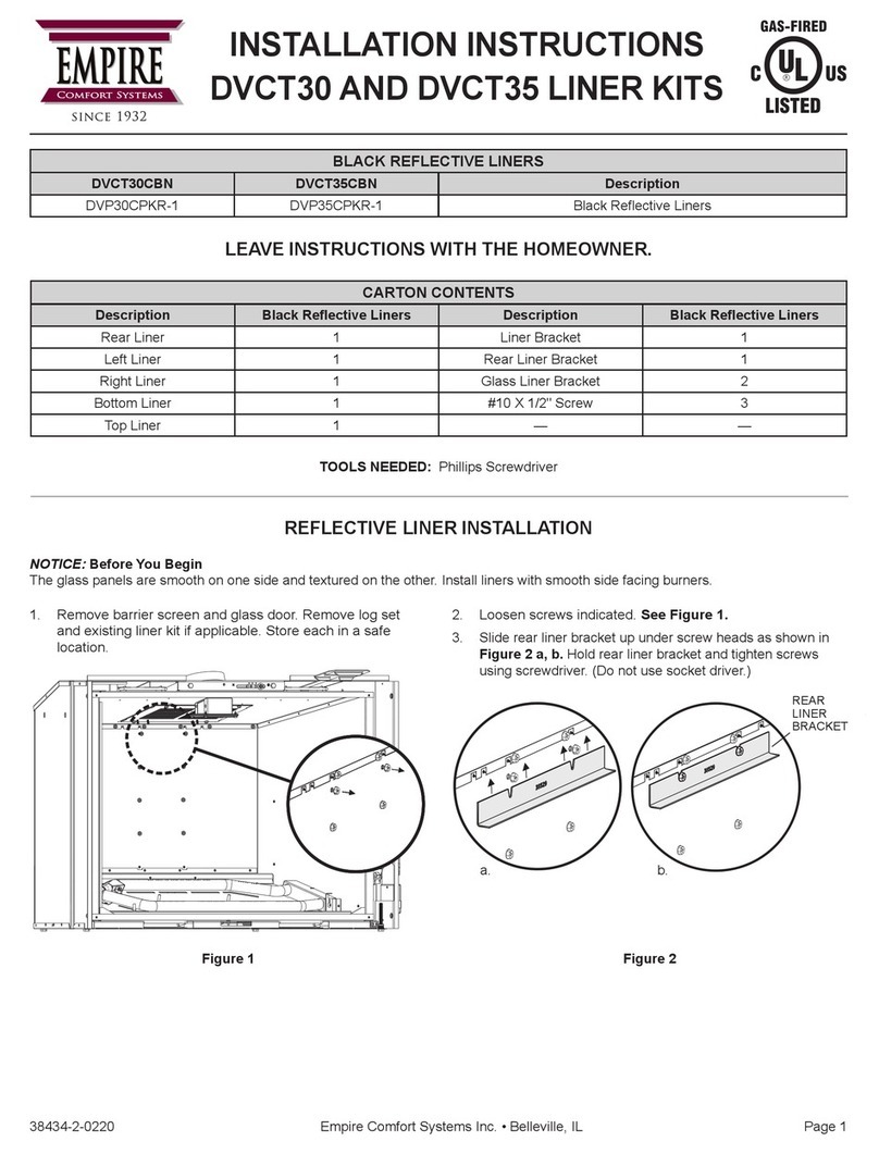 Empire Comfort Systems DVP30CPKR-1 User manual