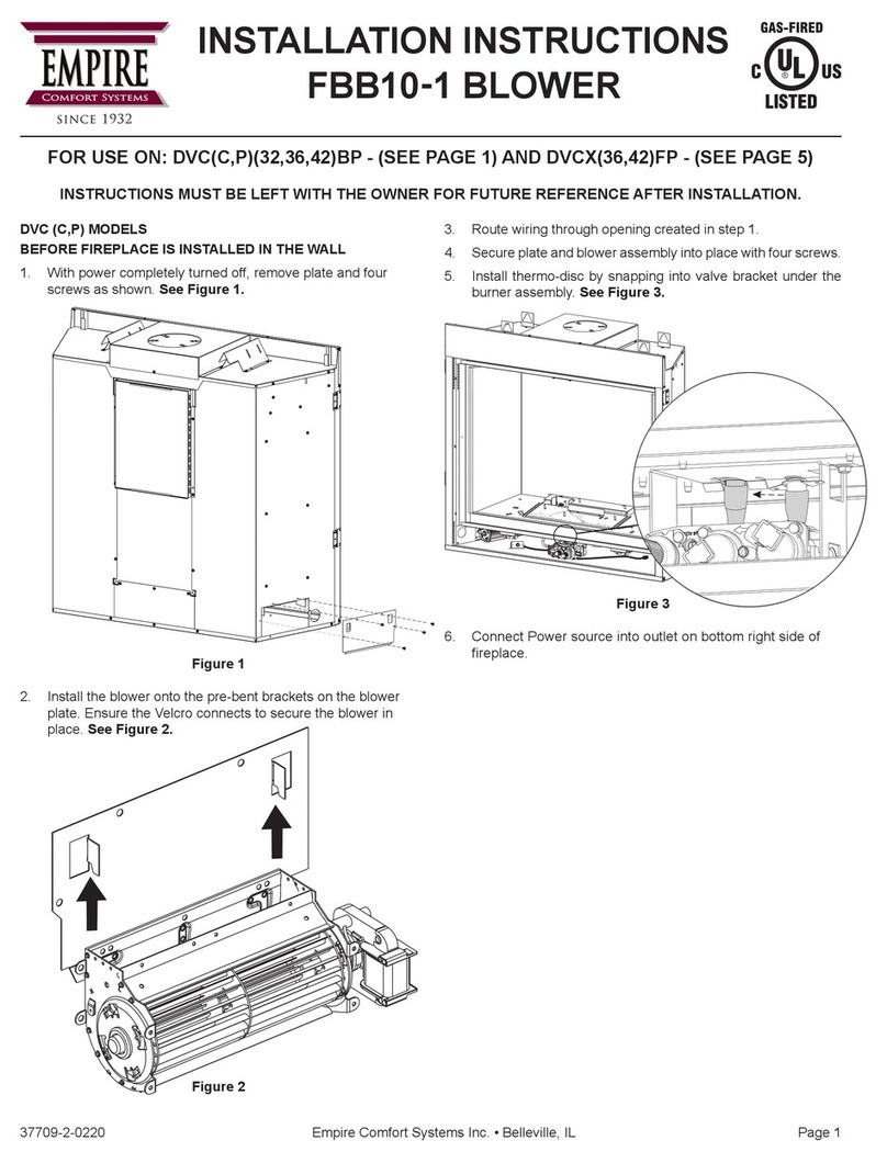 Empire Comfort Systems FBB10-1 User manual Empire Comfort Systems FBB10-1 User manual