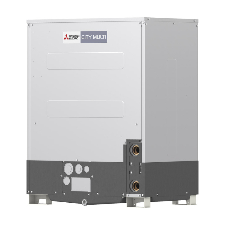Mitsubishi Electric CITY MULTI PQHY-P YLM-A Series User manual