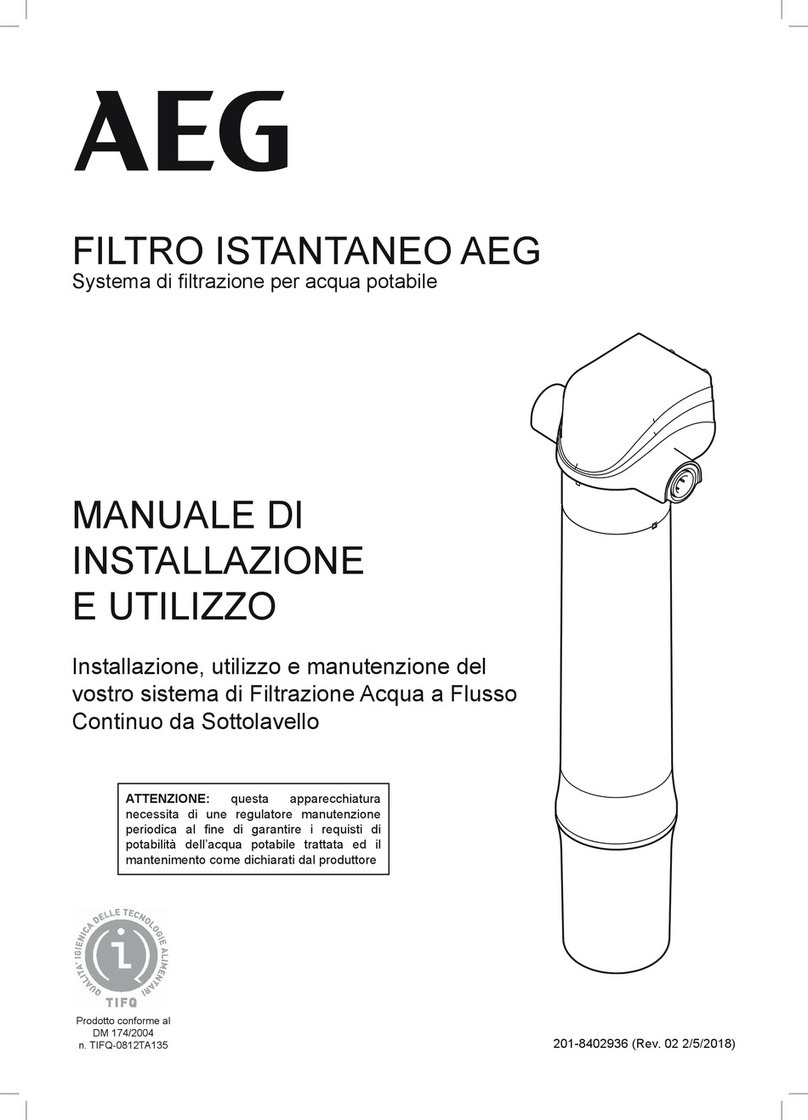 AEG AEGFFS2 Installation and operation manual