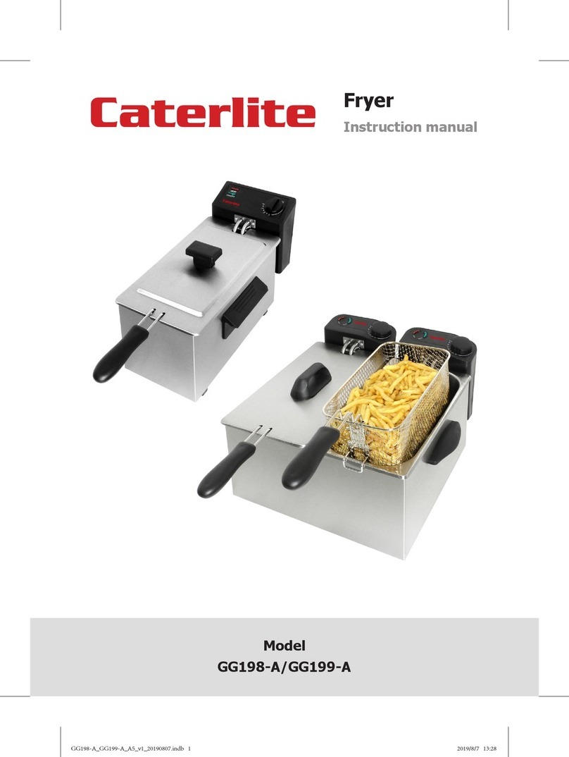 Caterlite GG198-A instruction manual