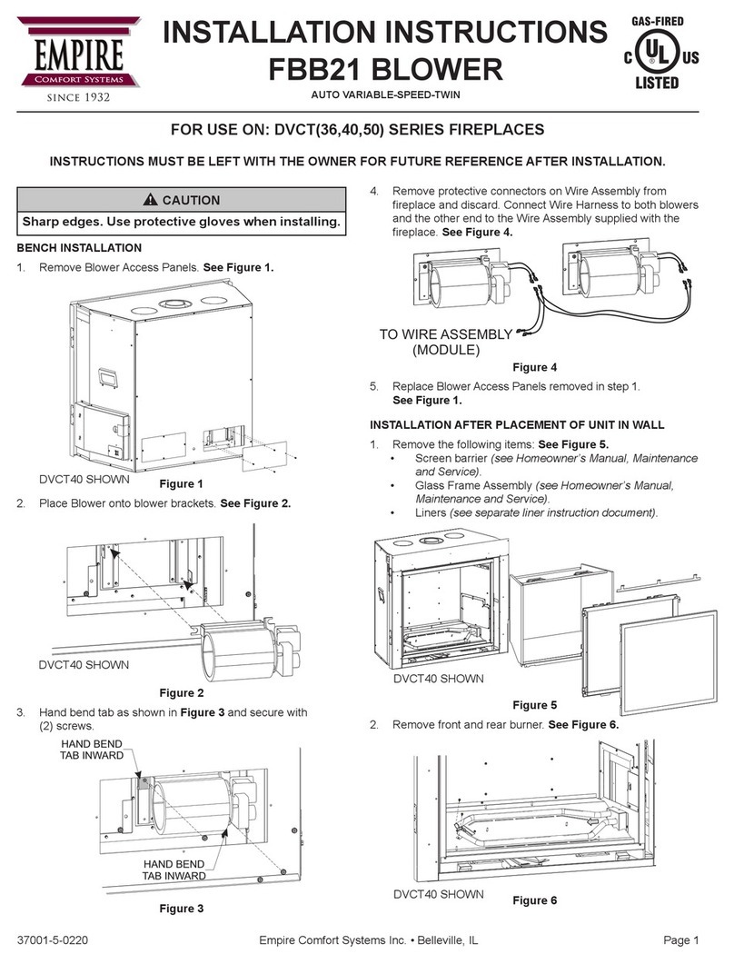 Empire Comfort Systems FBB21 User manual Empire Comfort Systems FBB21 User manual