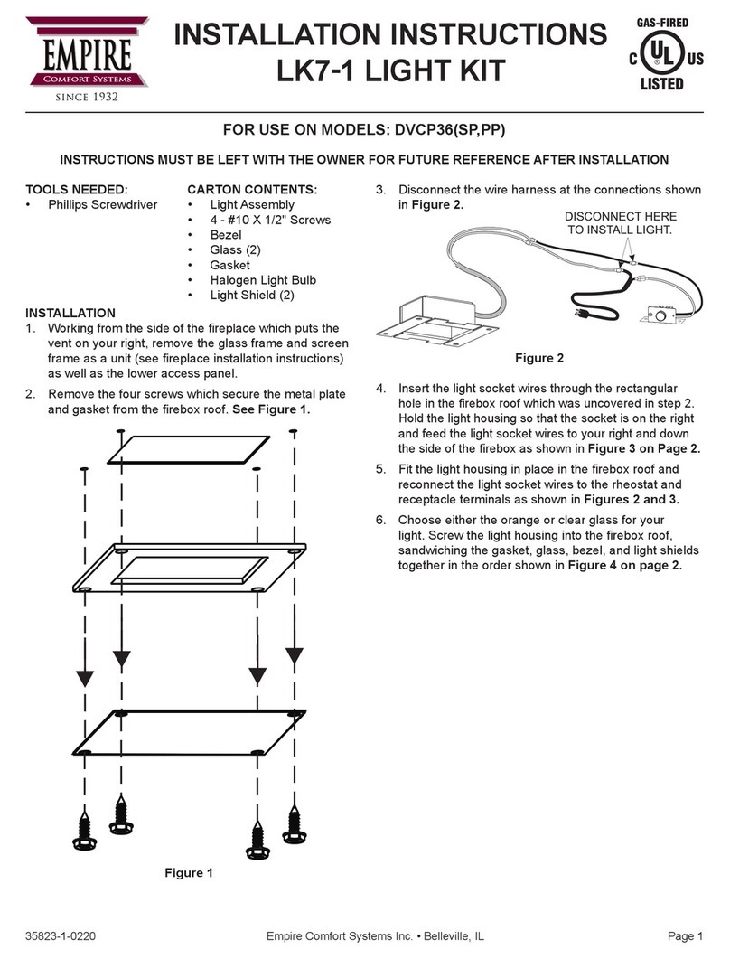Empire Comfort Systems LK7-1 User manual Empire Comfort Systems LK7-1 User manual