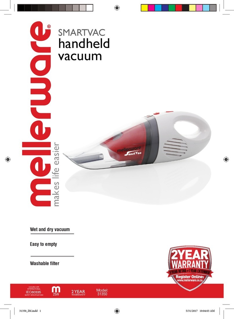 creative housewares Mellerware SMARTVAC 31350 manual