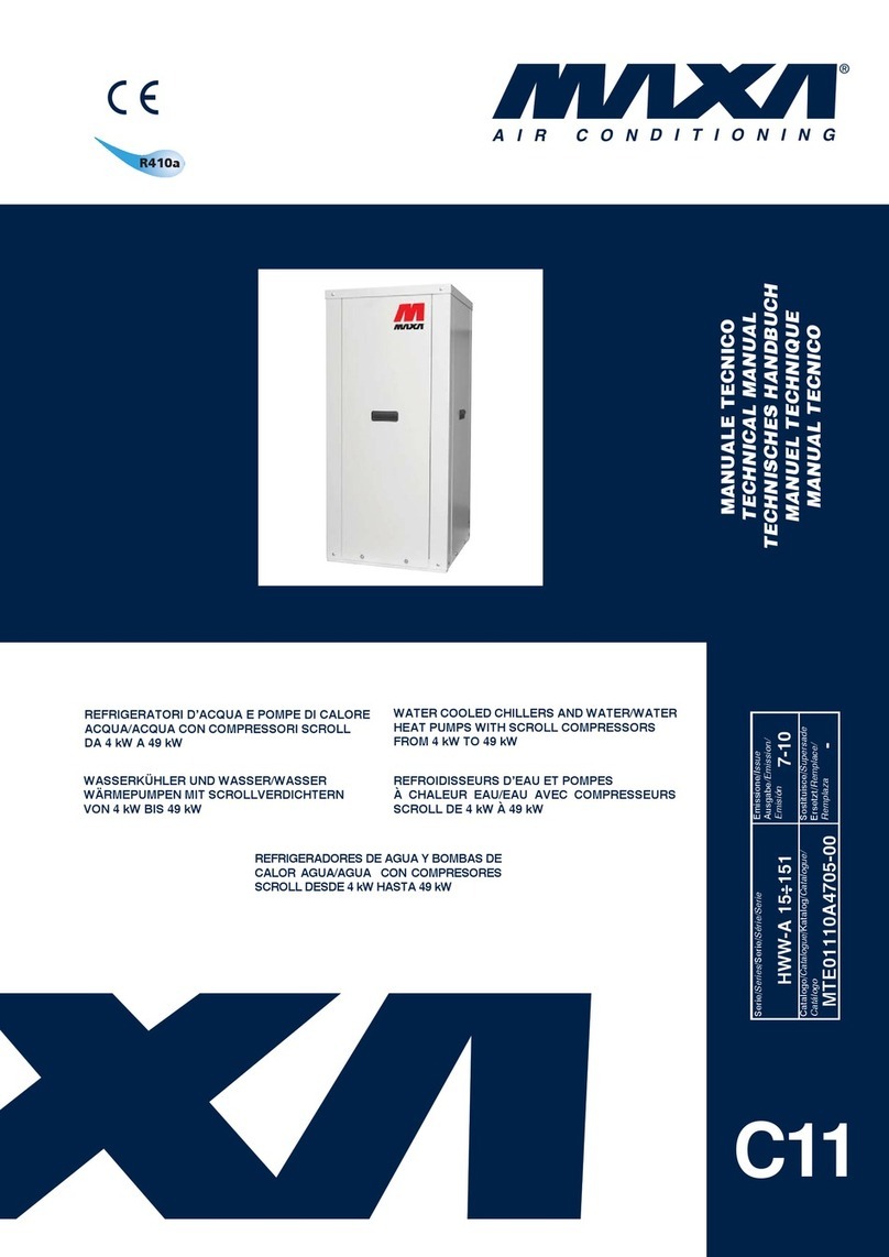 MAXA HWW-A Series Technical manual
