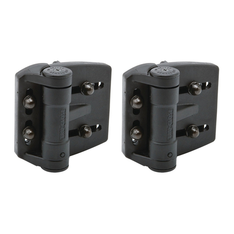 D&D Technologies Tru-Close Mini-Multi Adjust Hinge User manual