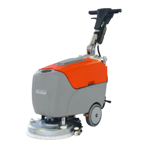 HAKO Scrubmaster B12 User manual