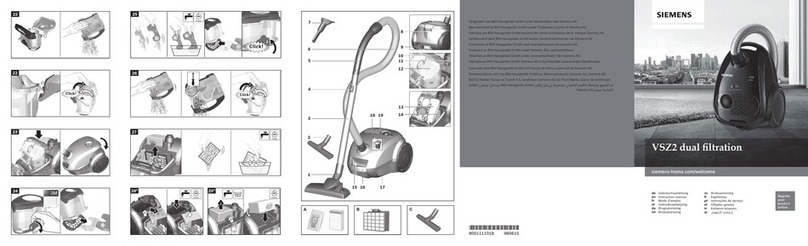 Siemens VSZ2 SERIES instruction manual