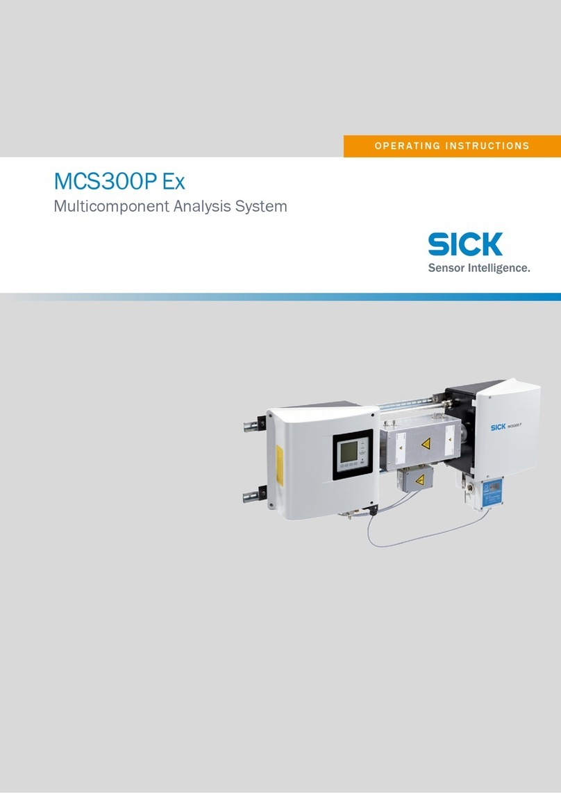 SICK MCS300P User manual