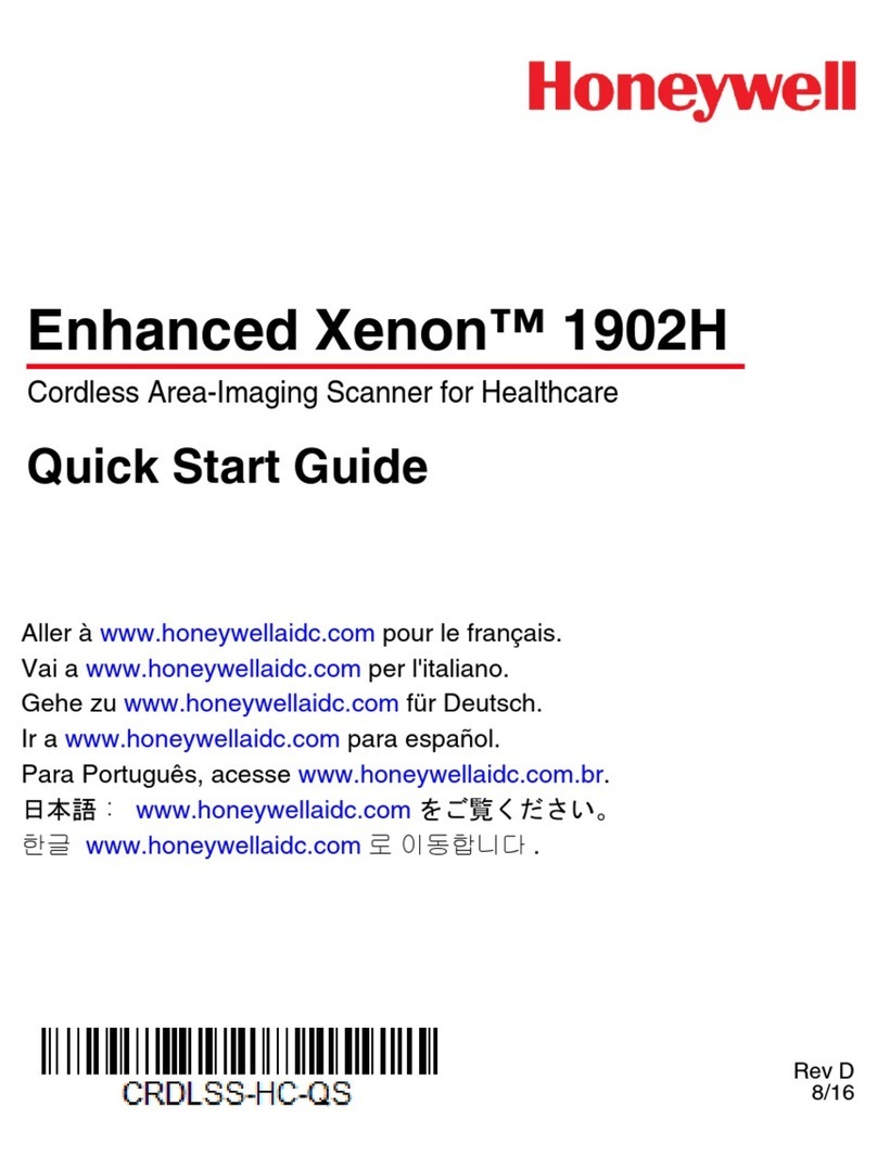 Honeywell Xenon 1902h quick start guide