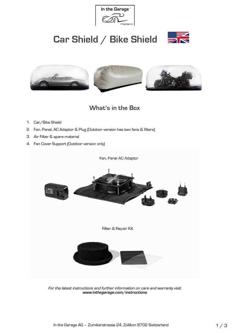 In the Garage Car Shield manual