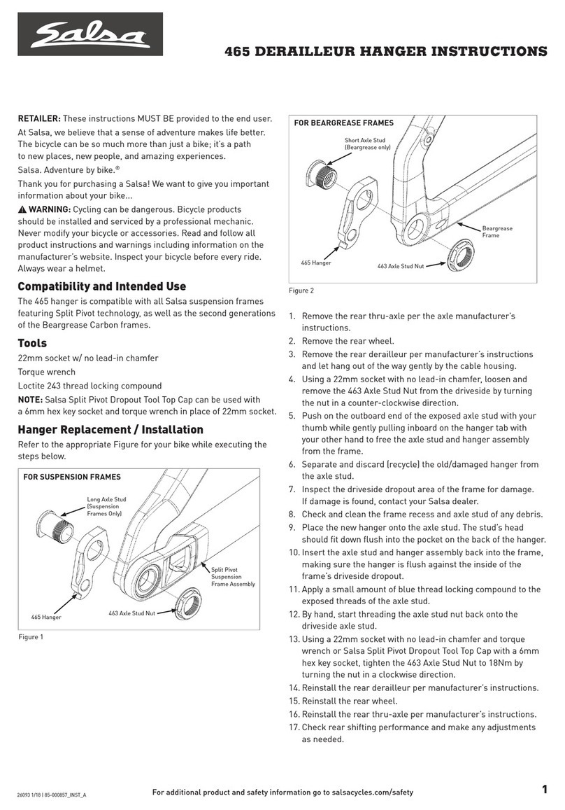 SALSA 465 instructions