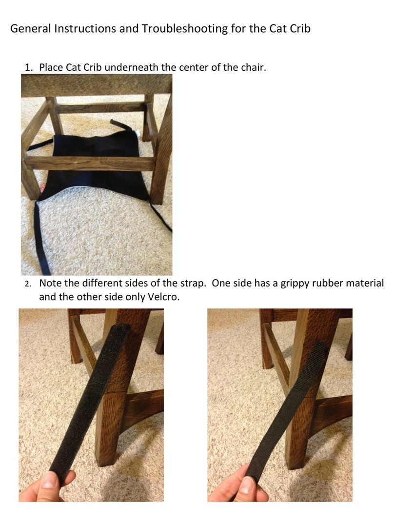 Cat Crib CAT HAMMOCK General Instructions and Troubleshooting