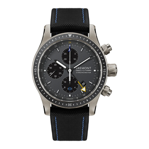Bremont BOEING 247 TI-GMT Specification sheet
