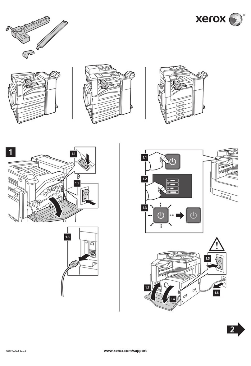 Xerox VLB70 Series quick start guide