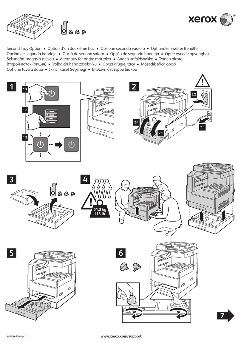 Xerox VLB70 Series User manual Xerox VLB70 Series User manual