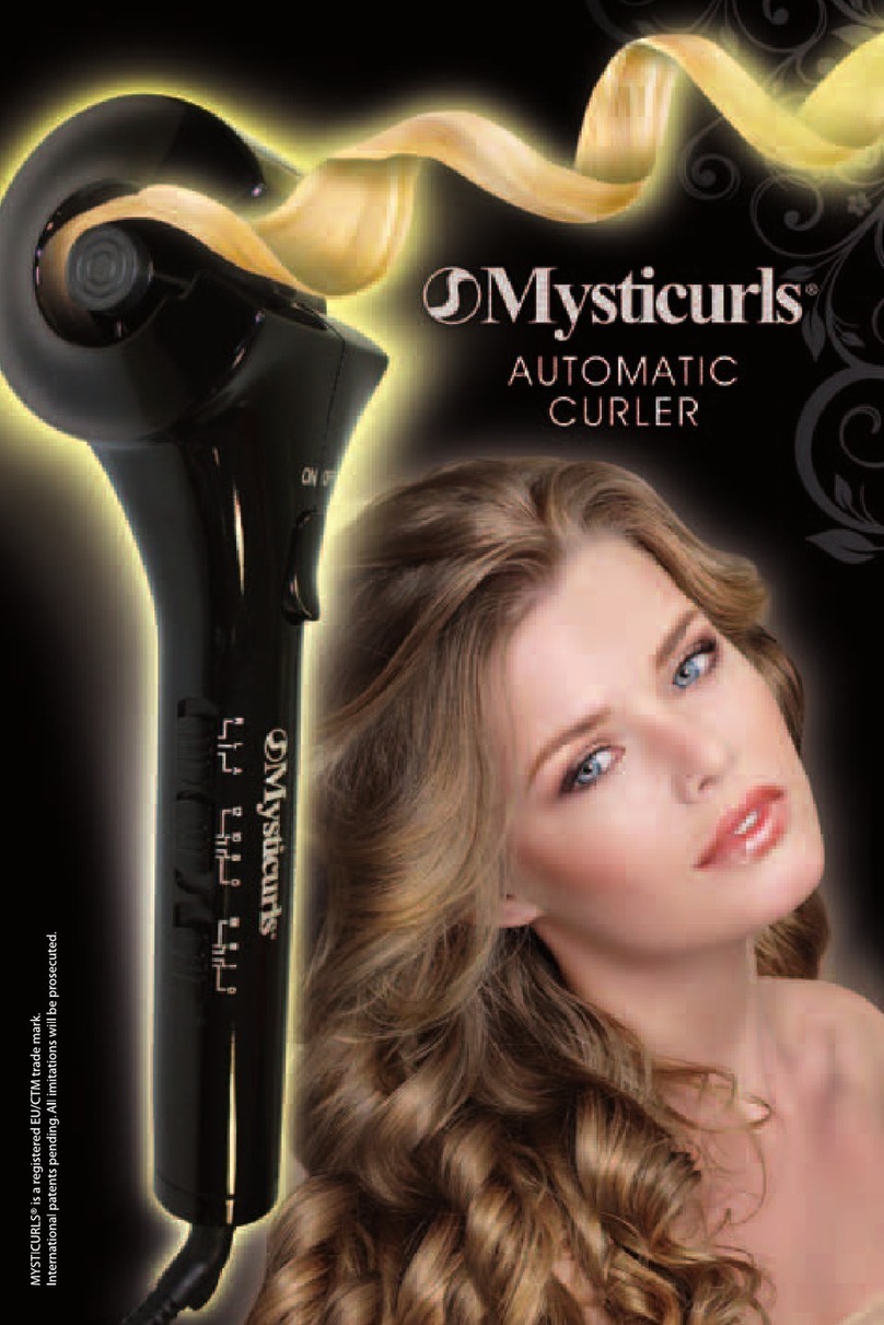 Mysticurls VCSVACIND0234 manual