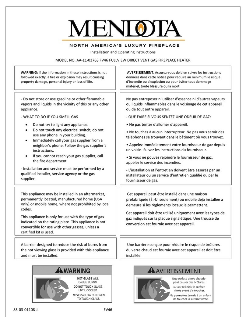 Mendota FV46 User manual
