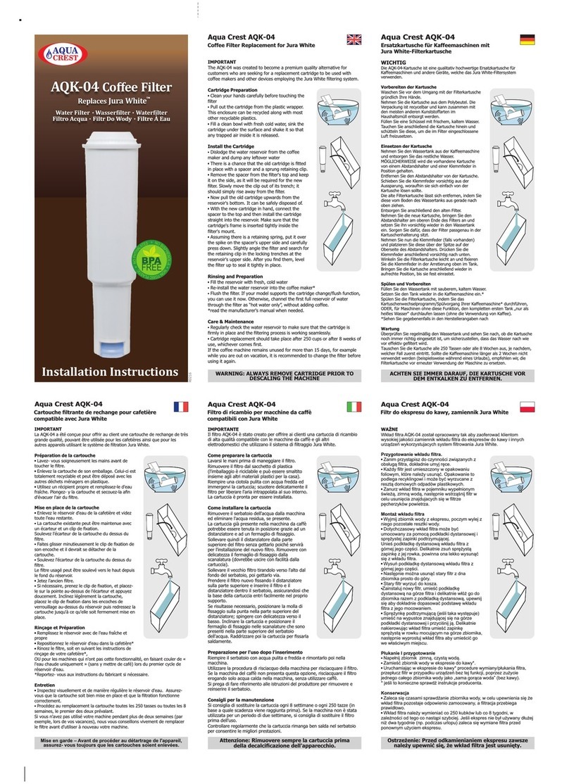 Aqua Crest AQK-04 installation instructions