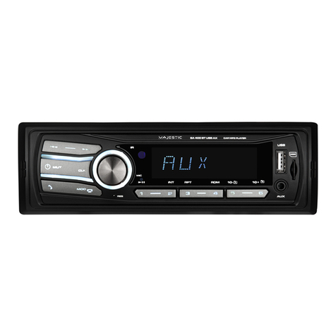 Majestic SA 400 BT/USB/AX owner's manual
