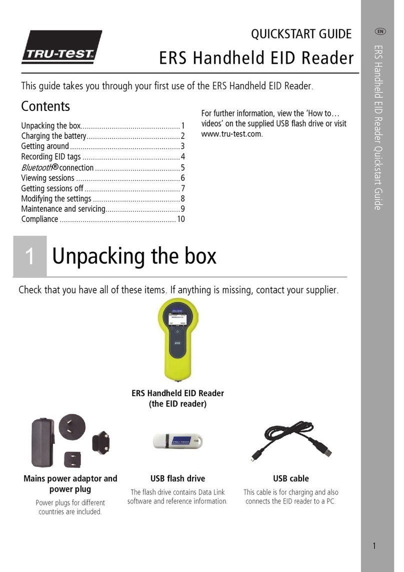 Tru-Test ERS quick start guide
