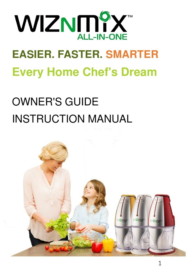 Tichkum WISEDM WIZNMIX ALL-IN-ONE DM 313 750 UL Owner's guide & instruction manual Tichkum WISEDM WIZNMIX ALL-IN-ONE DM 313 750 UL Owner's guide & instruction manual