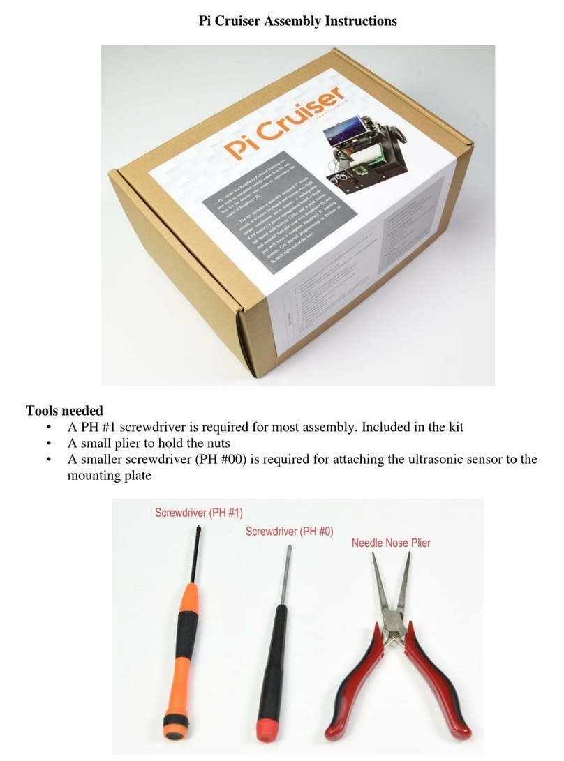 Raspberry Pi Pi Cruiser Assembly instructions
