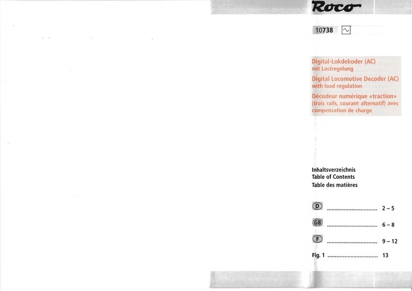 roco 10738 User manual