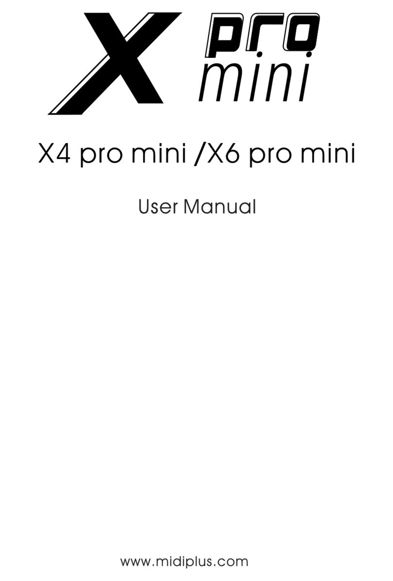 midiplus X Pro Mini Series user manual